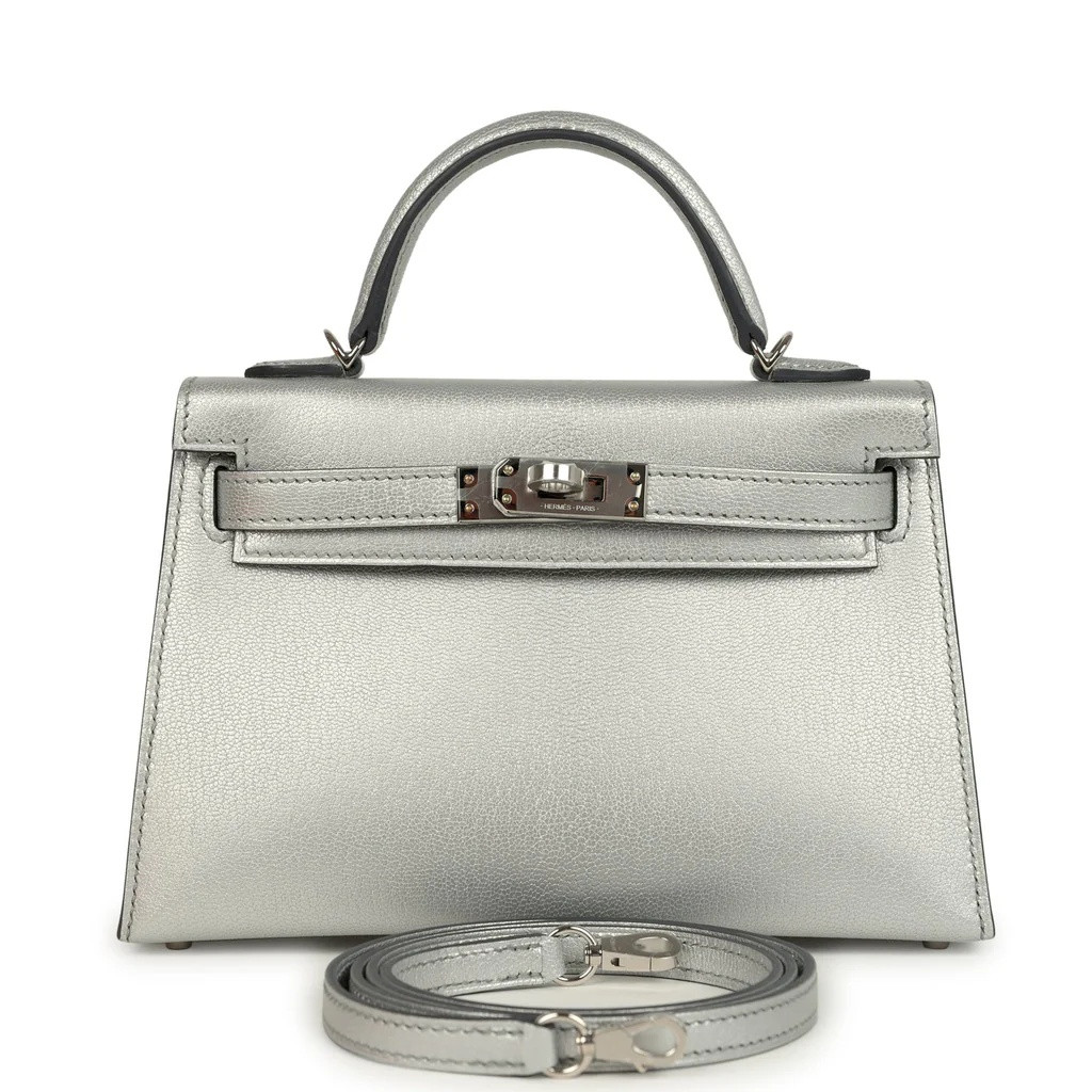 Hermès Mini Kelly Chèvre 19 19×6×12cm (20 days for customization)