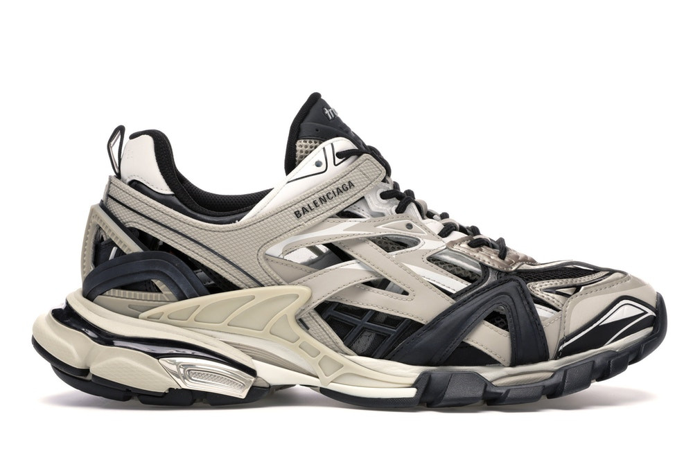 Balenciga Track 2  Black White Grey