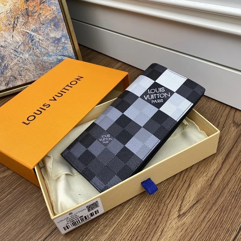 LV DAMIER GRAPHITE PIXEL WALLET N63144