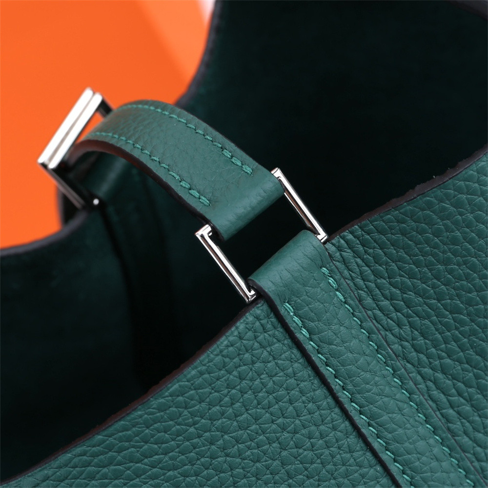 Hermès Picotin 18cm peacock green without original box