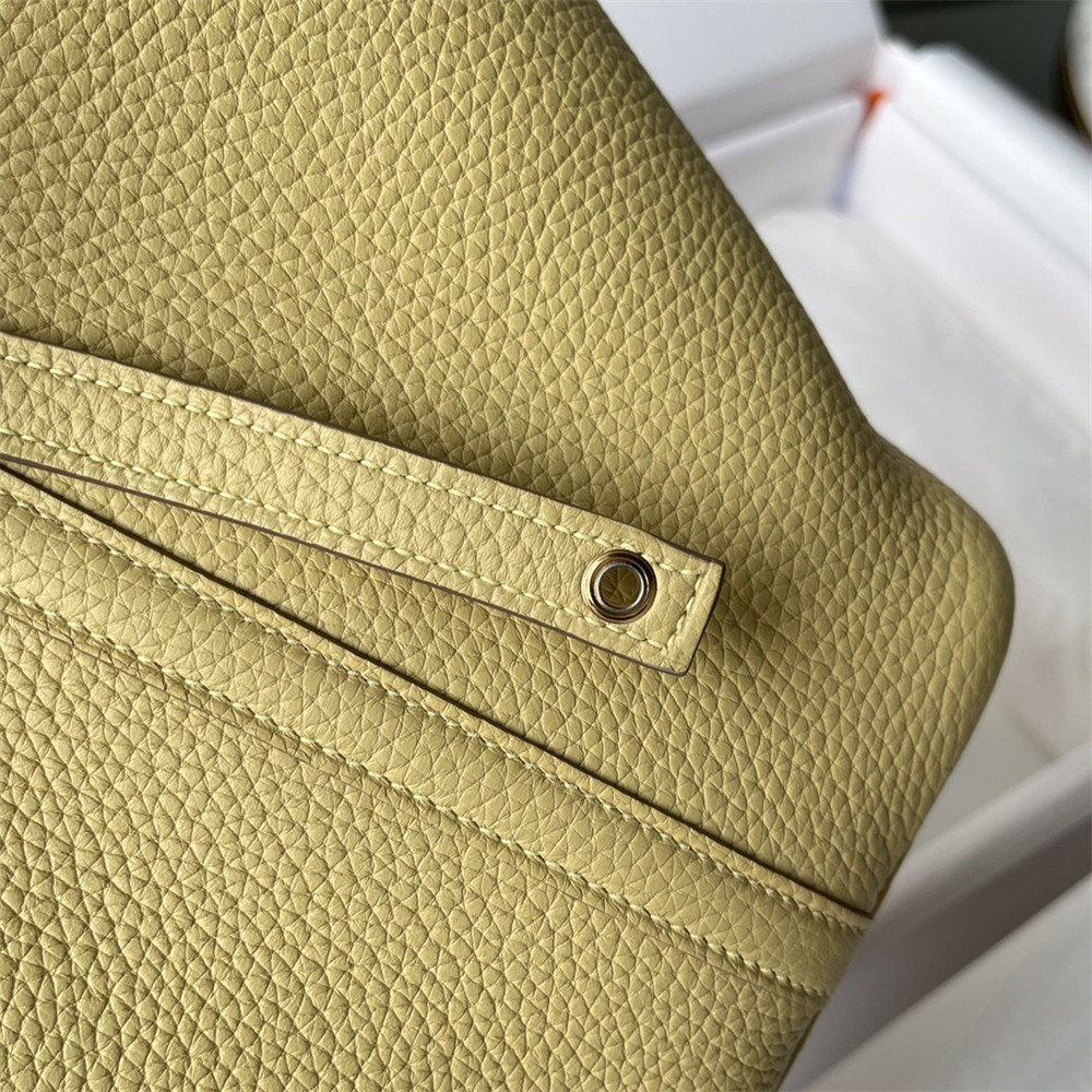 Hermès Picotin 18cm pale yellow without original box