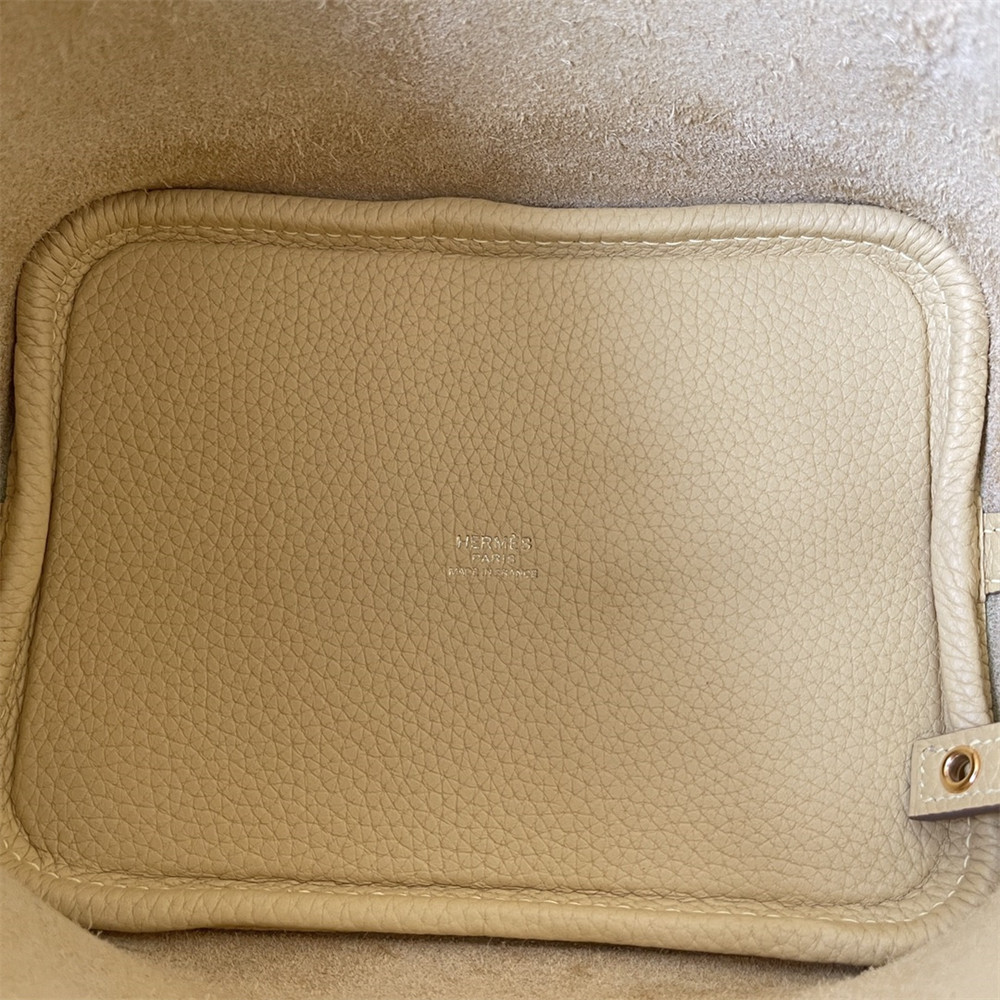 Hermès Picotin 18cm pale yellow without original box