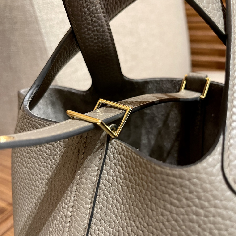 Hermès Picotin 18cm pewter gray without original box