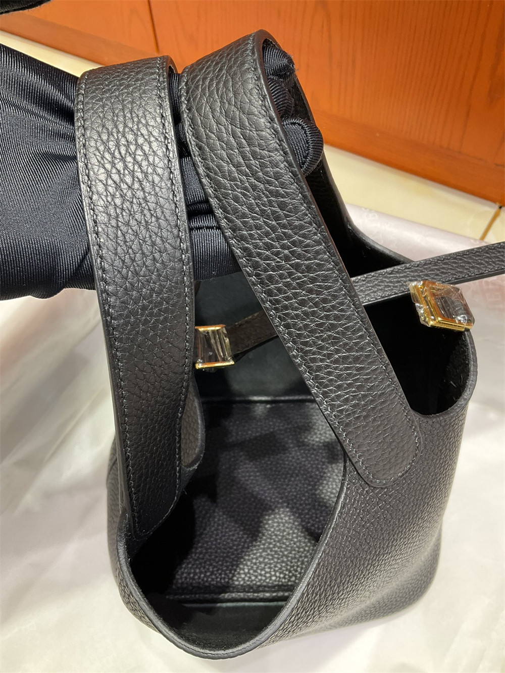 Hermès Picotin 18cm black without original box