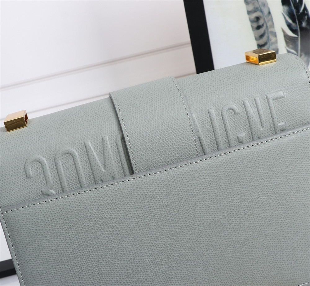 D*or 30 montaigne chain bag grained
