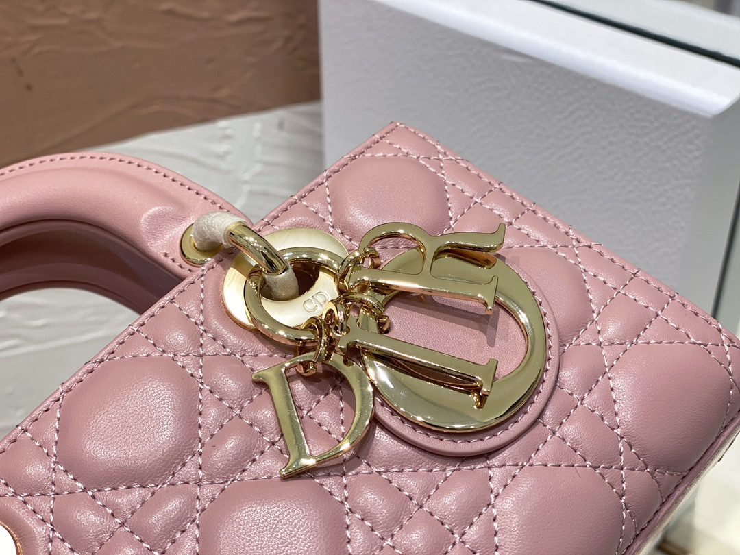 D*or small lady d-joy bag pink