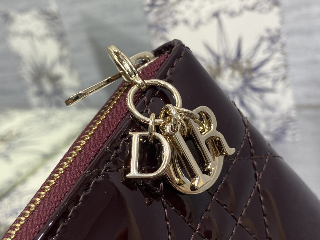 lady D*or voyageur small coin purse card holder