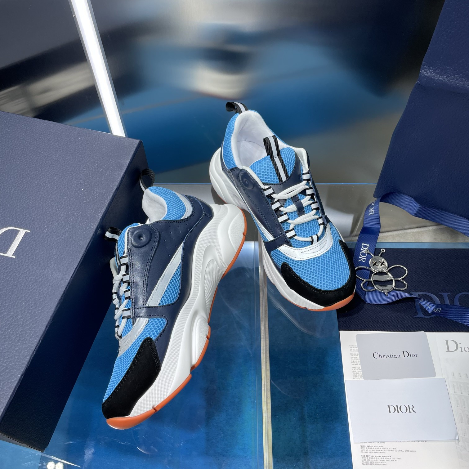 ua D*or b22 blue sneaker