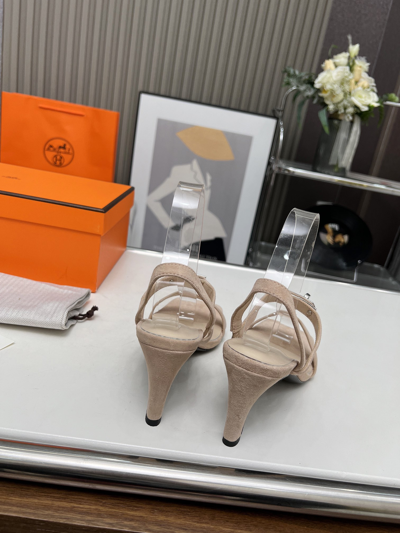 UA Hermès Glamour 95 sandal