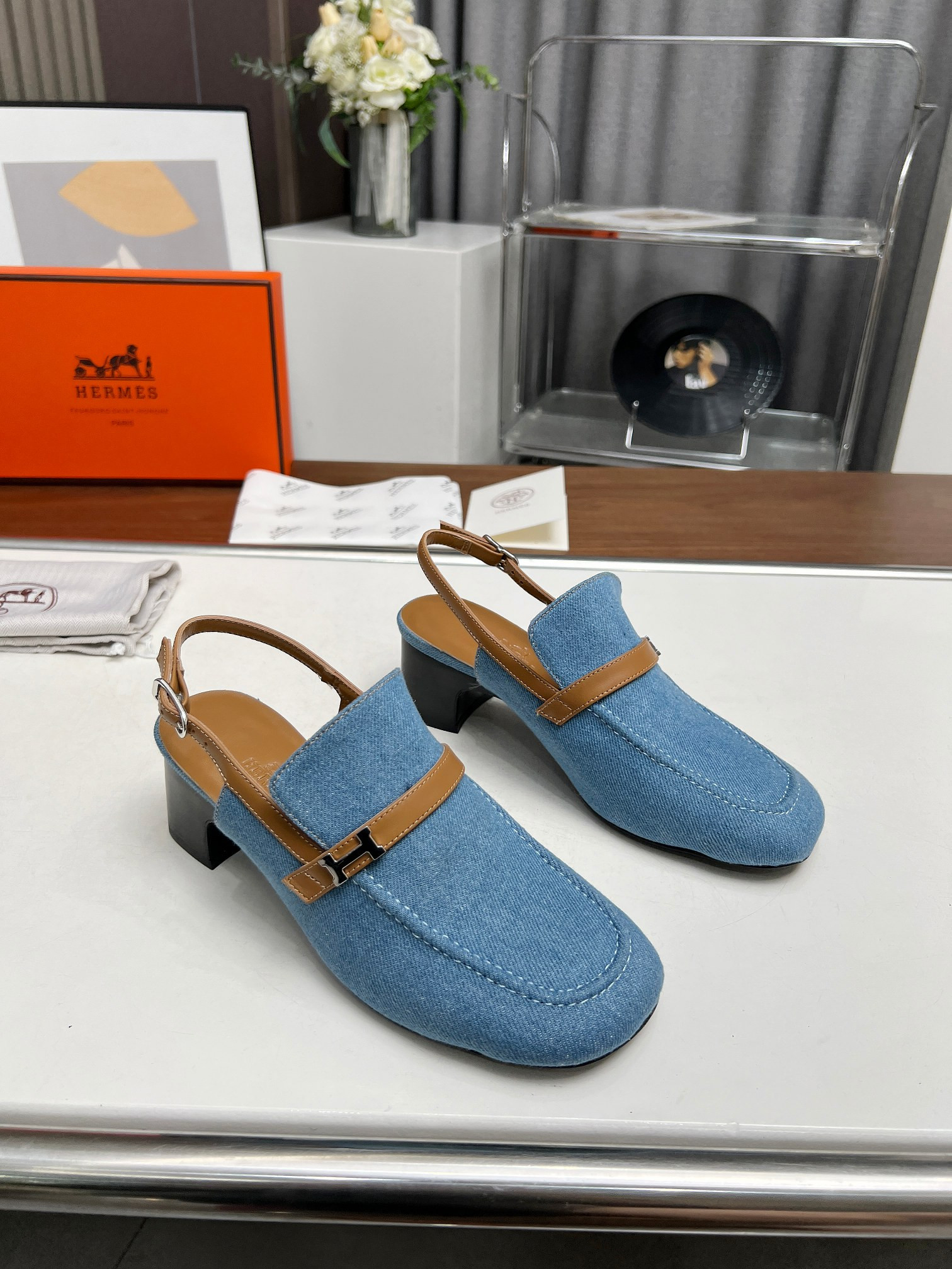 UA Hermès Infinie 50 Pump
