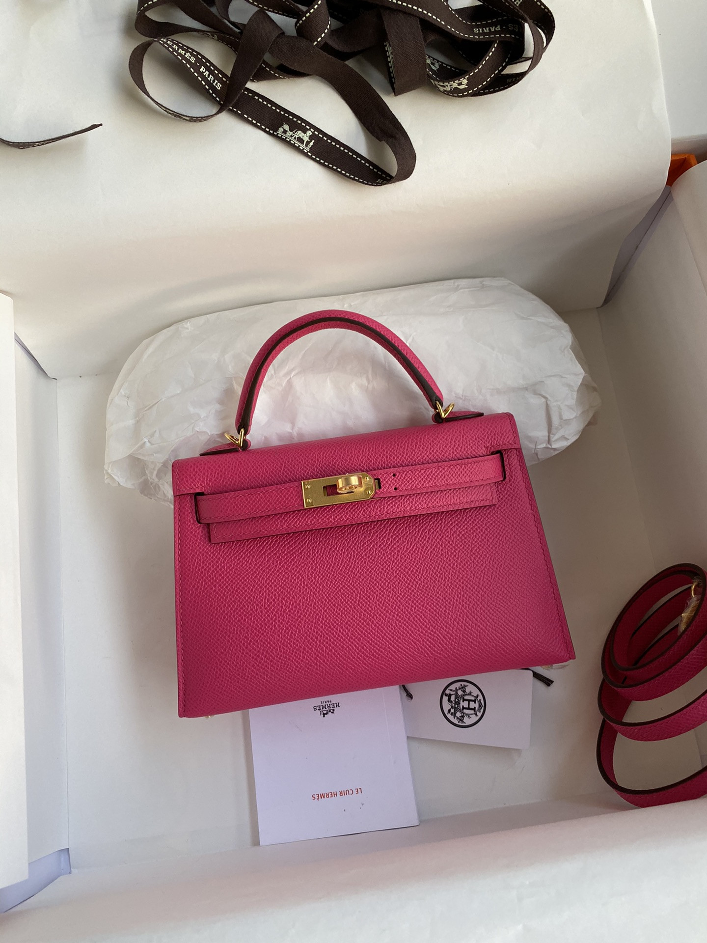 Hermès Mini Kelly 19 19×6×12CM