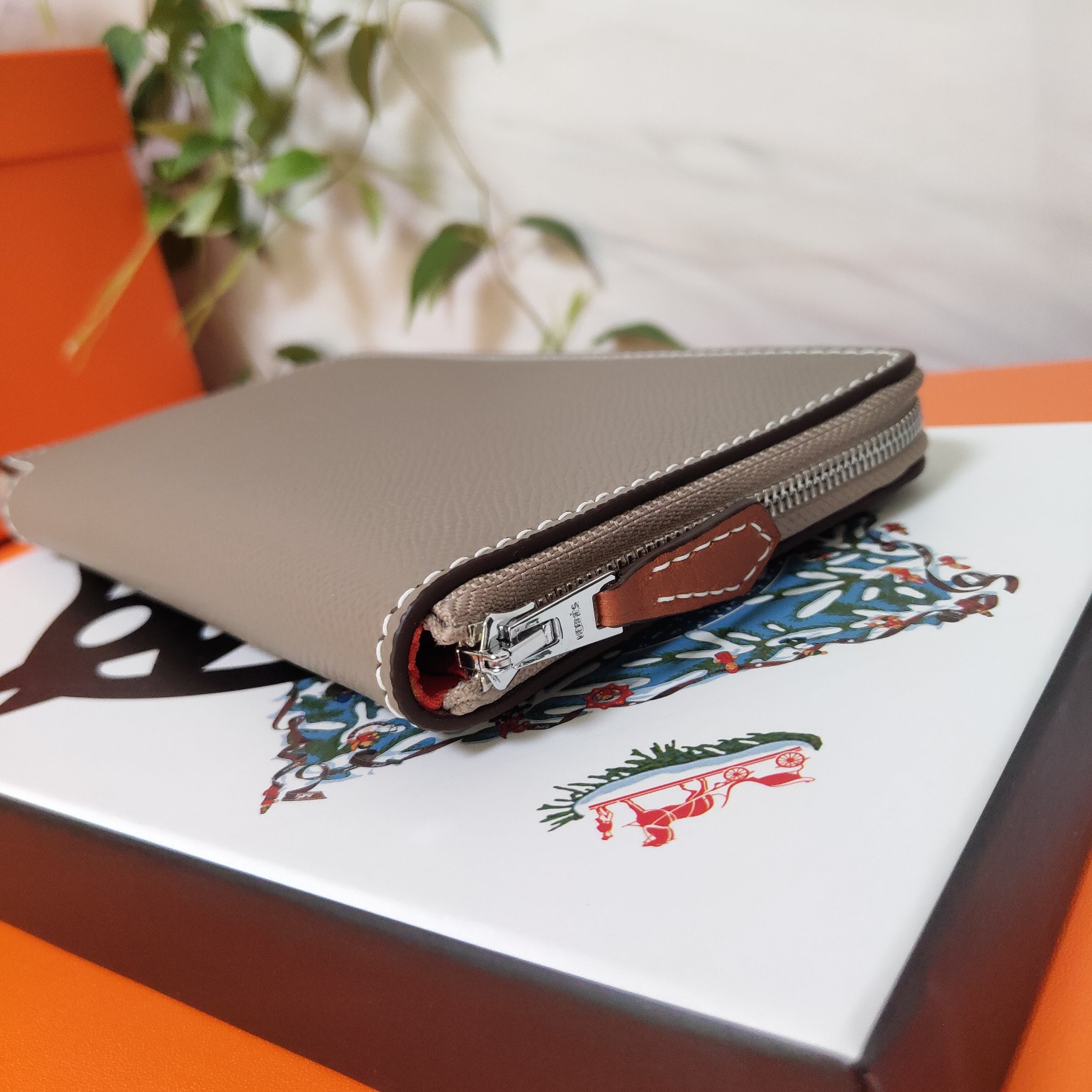 Hermès Long Wallet 20x11cm