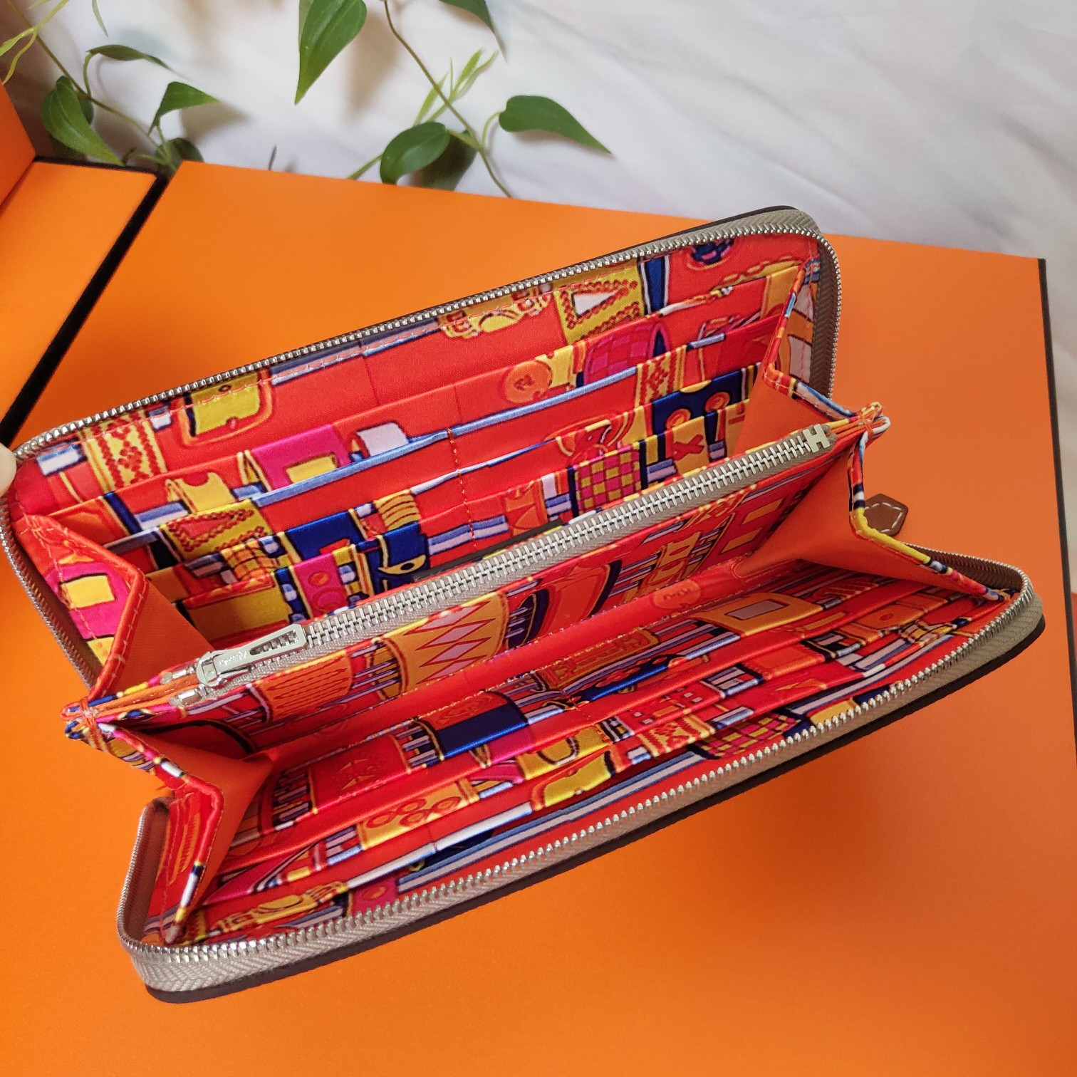 Hermès Long Wallet 20x11cm