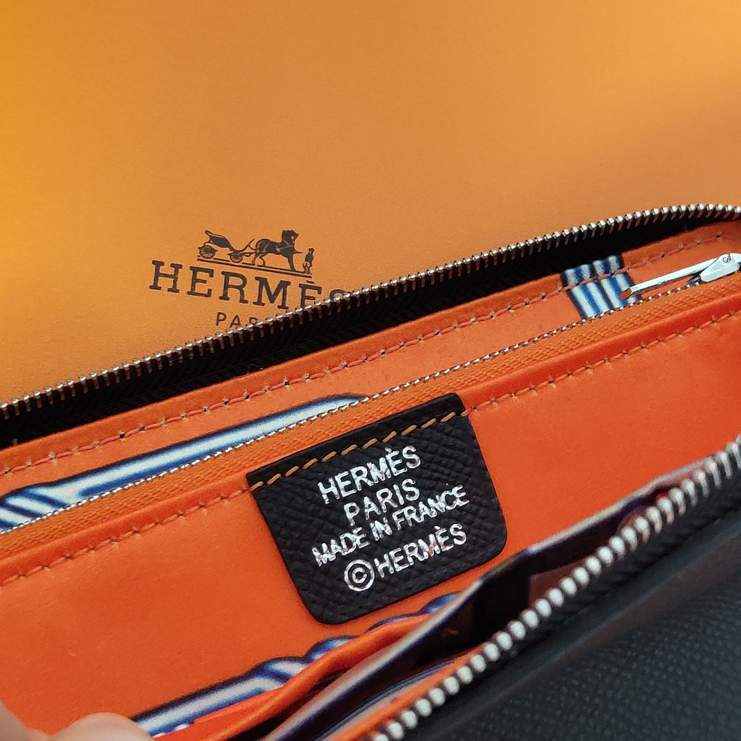 Hermès Long Wallet 20x11cm
