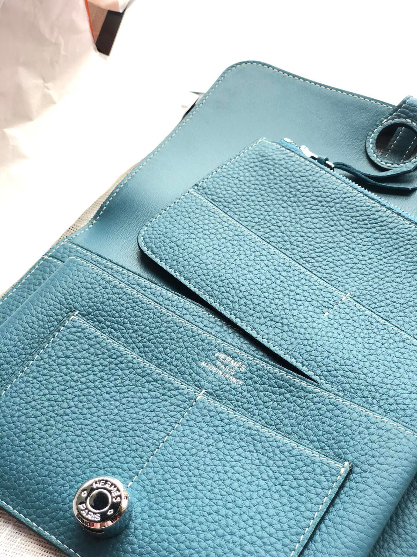Hermès Dogon Duo Wallet 20.1cm