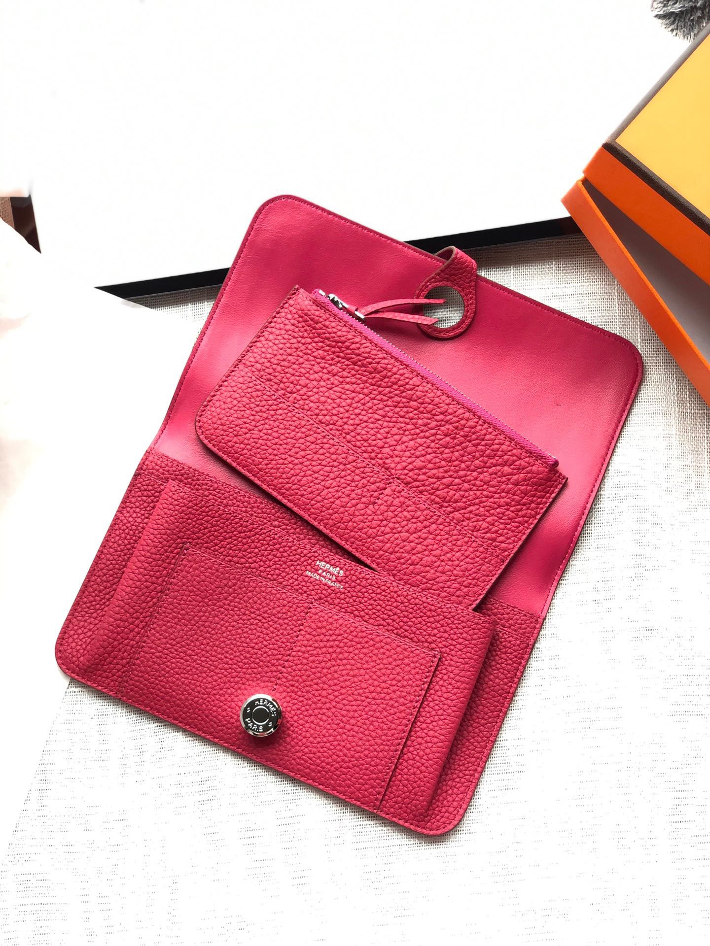 Hermès Dogon Duo Wallet 20.1cm
