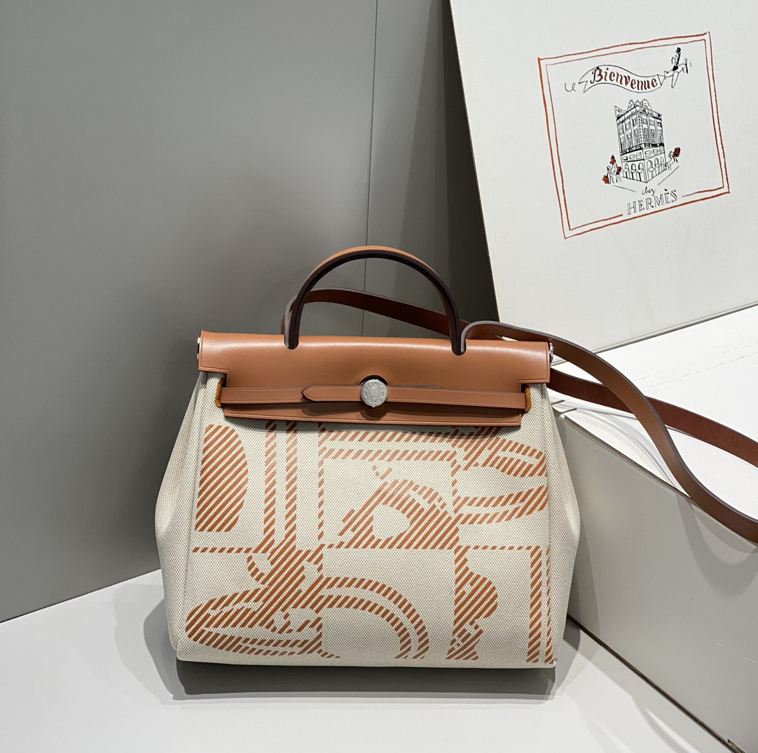 H**mes herbag 25x31x10cm