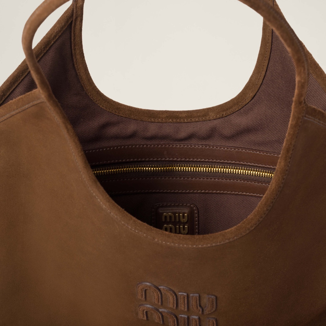 Miu Miu IVY Suede bag 40x35cm