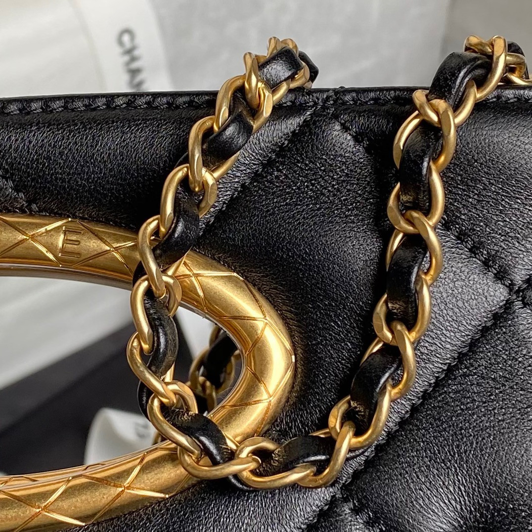 Ch*el 24b evening bag 19x25x3cm
