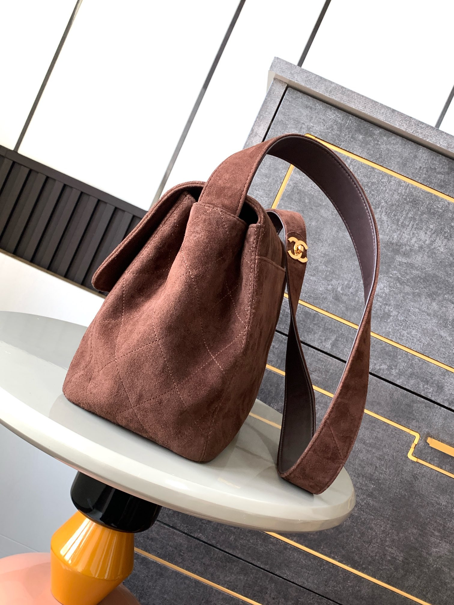 Ch*el vintage bag 28x12.5x24cm