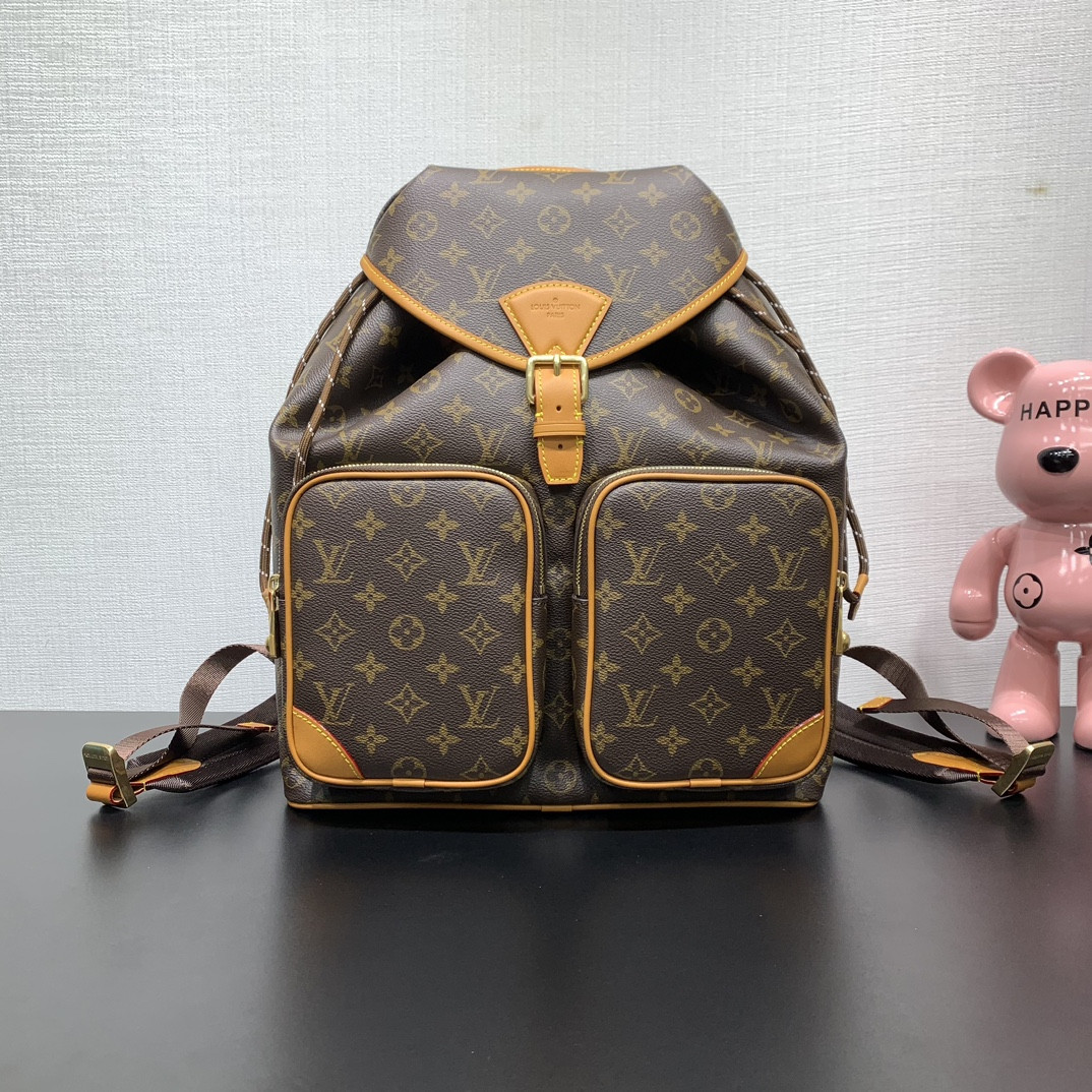 LV Montsouris Cargo Backpack M14015 34x40x17cm