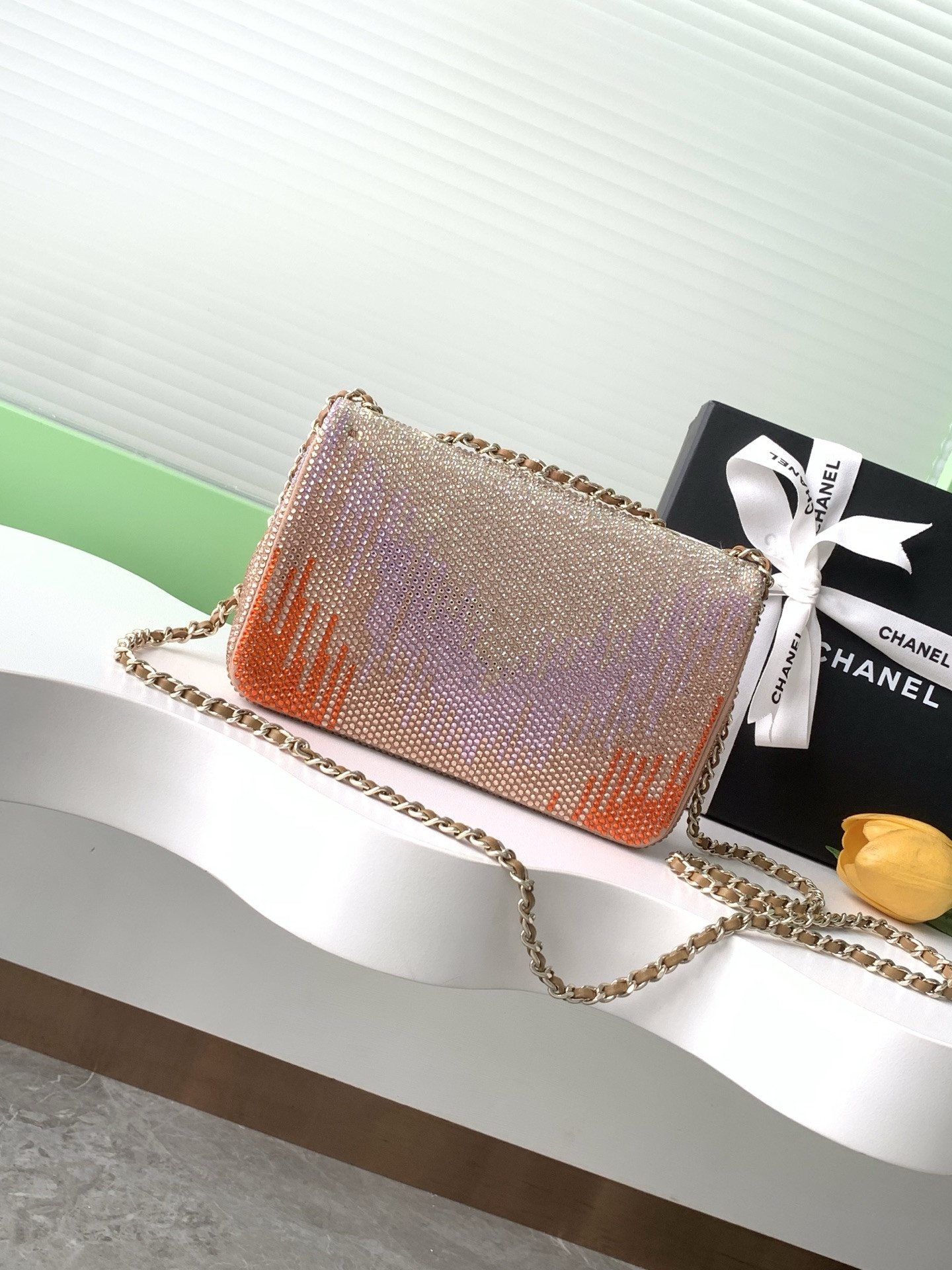 Ch*el 25ss classic flap handbag cf 14x21x8cm