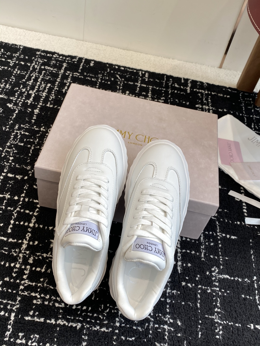 ua ji*y ch* Di*m*nd light maxi f sneakers