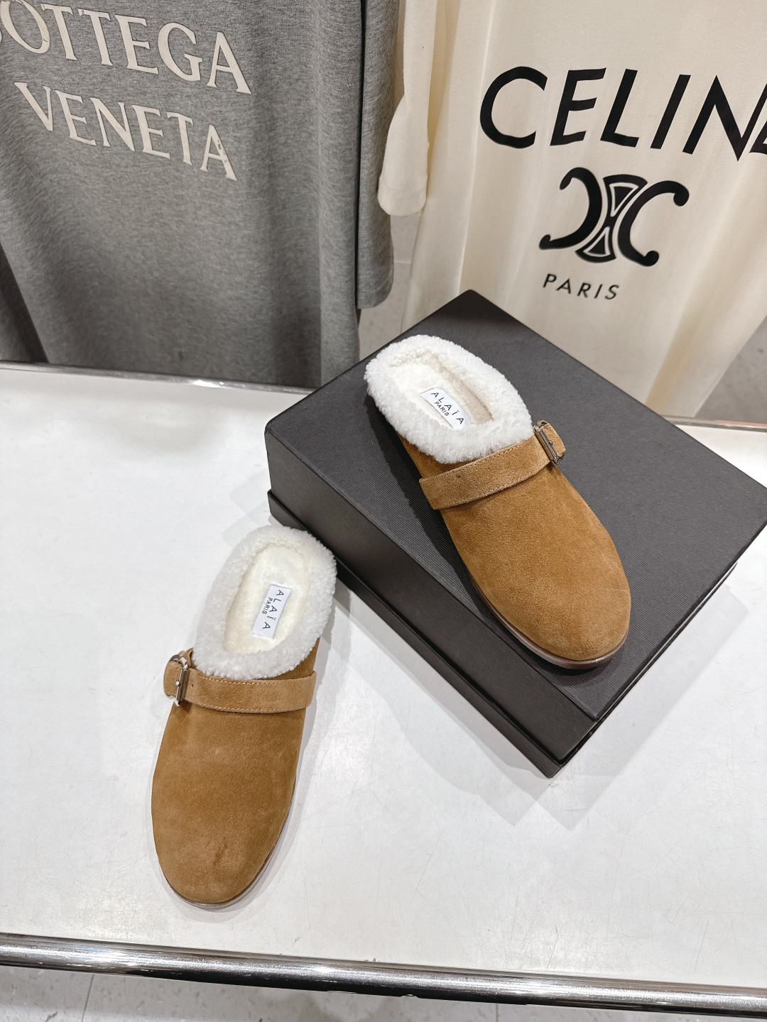 UA Alaia Flat Mules